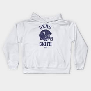 Geno Smith Seattle Helmet Font Kids Hoodie